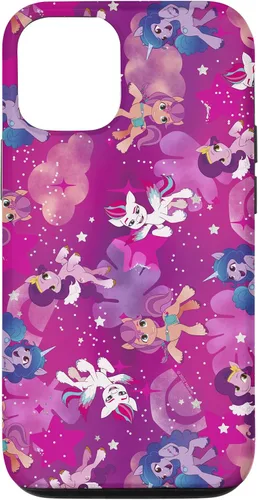 Vista 28 de My Little Pony: Una nueva generación Pink Group Pony Pattern V3 Funda para iPhone 17