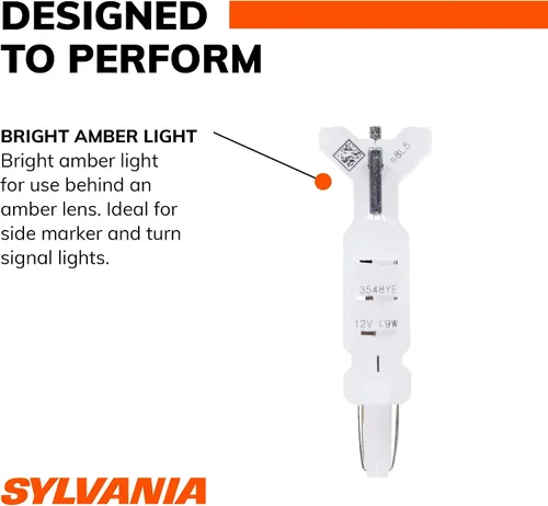 Vista 4 de SYLVANIA Bombilla LED ámbar 3156 (contiene 2 bombillas)