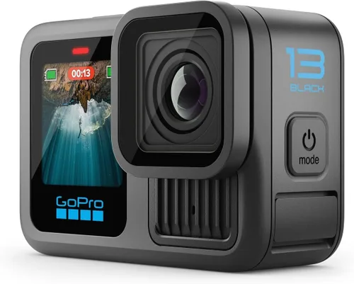 Vista 4 de GoPro HERO13 Black Extended Power Bundle - Dual Charger, 3 Enduro Batteries, 1 Curved Adhesive Holder, 64GB MicroSD Card, Mounting Clip + Thumb