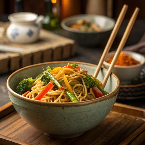 Vista 3 de 365 By Whole Foods Market, Lo Mein, Vegetal, Congelado, 16 onzas