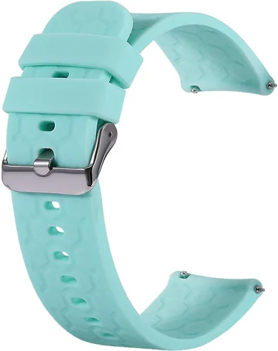 Vista 4 de Correas de reloj compatibles con la pulsera Tamispit Q9 Pro, correas de silicona suave para reloj inteligente ajustables de liberación rápida