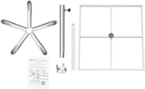 Vista 5 de Soporte giratorio resistente – Soporte de plataforma de rotación de pintura de rotación para base de modelo/plantas giratorias/monitor de soporte