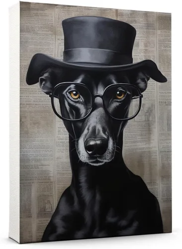 Vista 46 de Thuan Affenpinscher - Póster de lienzo con tus fotos, arte de pared para decoración del hogar, regalo conmemorativo para amantes de las mascotas