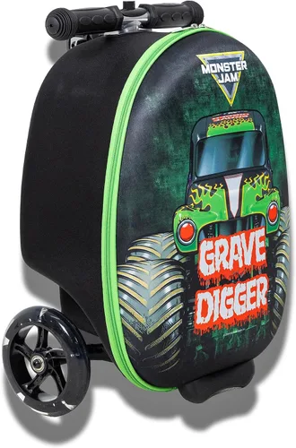 Vista 2 de Monster Jam - Maleta de 18 pulgadas, equipaje de mano para niños