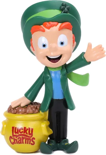 Vista 3 de Jada 1:24 Diecast Lucky Charms 1959 Ford Anglia con Lucky theLepruchan Figura