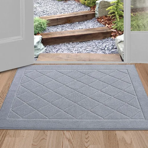 Vista 17 de BEQHAUSE - Tapete para puerta de 20 x 32 pulgadas, antideslizante, color beige
