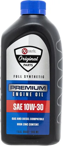 Vista 2 de Exmark 135-2566 Aceite de motor 10W-30 botella de cuarto de galón sintético completo, paquete de 2