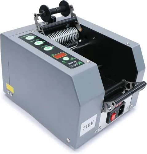Vista 5 de U.S. Solid Dispensador automático de cinta JF-6000, corte de múltiples cintas de ancho 0.32 a 3.15 pulgadas, longitud 0.79 a 39.33 pulgadas