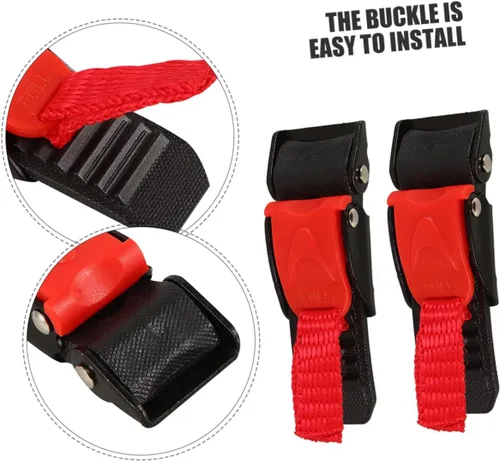 Vista 3 de 4 hebillas de correa de barbilla de liberación rápida para motocicleta, accesorios de ajuste de precisión para una instalación conveniente para una