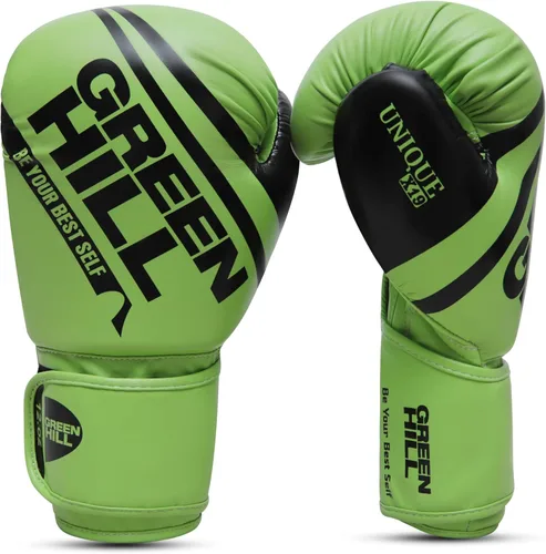 Vista 13 de Green Hill Unique Leather Boxing Gloves Set for Men & Women