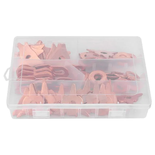 Vista 9 de 110 anillos extractores de abolladuras, triángulo OT redondo para reparación de soldadura de chapa automotriz, triangular/nuevo triangular/redondo