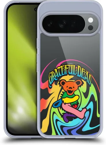 Vista 174 de Head Case Designs Funda de gel con licencia oficial de Grateful Dead Bear Trends [protección de grado militar] compatible con Google Pixel 3