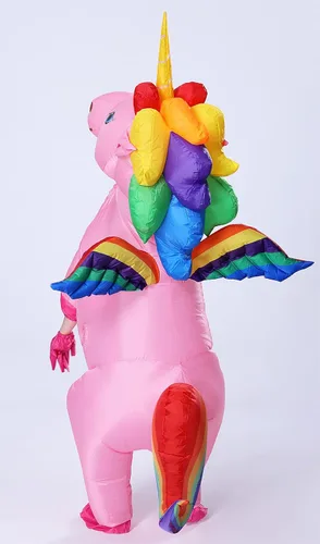 Vista 3 de GOPRIME Winged Unicorn Costume,Child Size,4-12