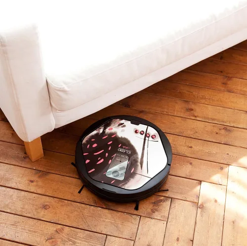 Vista 4 de iClebo Arte YCR–M05 Smart Home/Office Vacuum Cleaner & Floor Mopping Robot - Cleans Methodicaly with Camera Recognition Vision Mapping Technology
