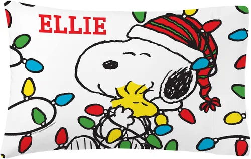 Vista 31 de Funda de almohada personalizada Let’s Make Memories - Funda de almohada personalizada para niños con nombre - Funda para almohada de tamaño estándar