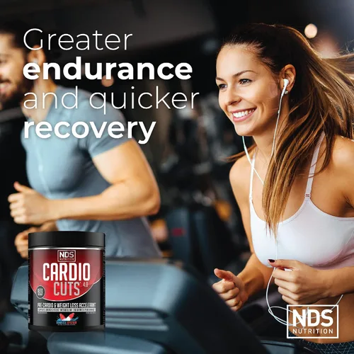 Vista 4 de Cardio Cuts NDS Nutrition 4.0 - Bombsicle en polvo para antes del entrenamiento, 40 porciones Endurance, Performance & Metabolism Support Advanced