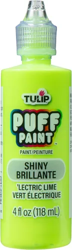 Vista 37 de Tulip pintura en relieve para tela 4 onzas