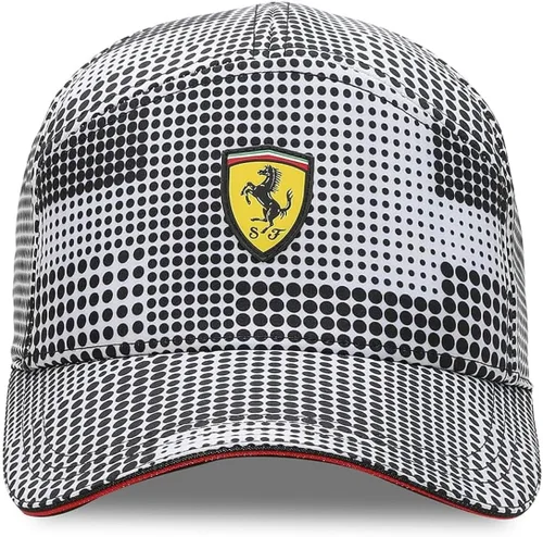 Vista 2 de Scuderia Ferrari Camo Shield Sombrero Blanco, Blanco