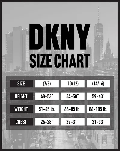 Vista 7 de DKNY Chaqueta de niña - Abrigo ligero acolchado - Abrigo casual para niñas (7-16)