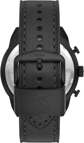 Vista 3 de Fossil Bronson Reloj casual de cuarzo para hombre con correa de acero inoxidable o cuero Reloj cronógrafo Bronson