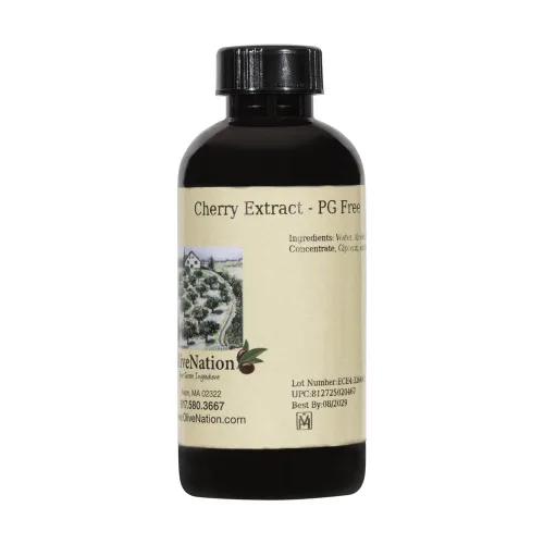 Vista 2 de Extracto puro de cereza OliveNation 4 oz.