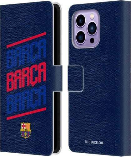 Vista 50 de Head Case Designs Funda de piel con licencia oficial del FC Barcelona Barca Crest Graphics para iPhone 11