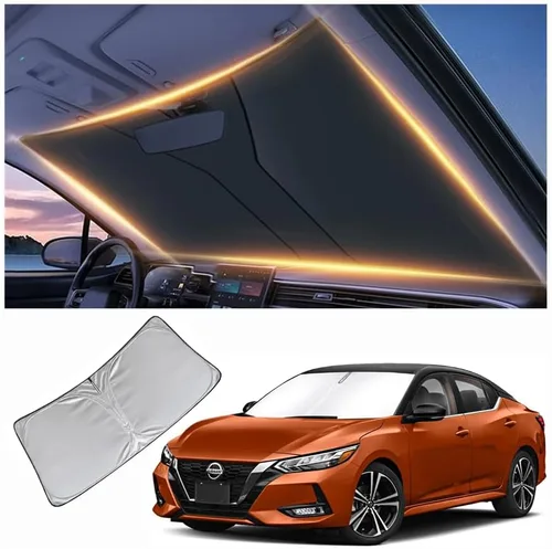 Vista 35 de Parasol para parabrisas para BMW X1 E84 para ventana delantera 2016-2024 2025 2026 X1 E84, protector de parabrisas para automóvil, accesorios