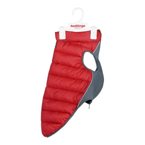 Vista 3 de Abrigo para Perro Red Dingo Puffer Rojo Naranja 30 cm