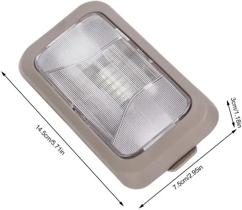 Vista 7 de KIMISS Lámpara LED para Interior de Coche, 15126553 Lámpara de Techo Cúpula para Interior de Coche Compatible con Colorado 2004-2008