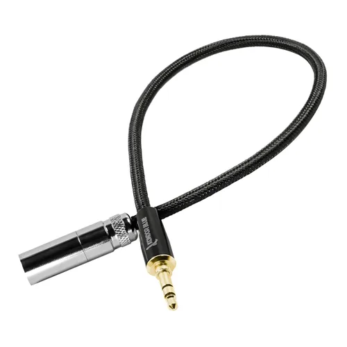 Vista 2 de KONDOR BLUE Conector estéreo Mini XLR a oro de 14 pulgadas para dispositivos de nivel de línea Compatible con mezcladores de audio y micrófonos