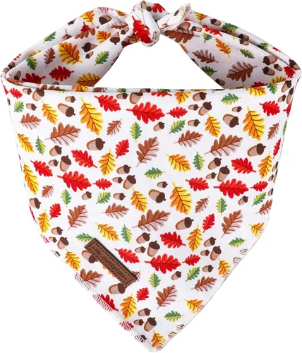 Vista 9 de MR. CHUBBYFACE - Bandana de Navidad para perro, bufanda lavable a cuadros de Navidad para cachorros, bandana ajustable para mascotas para perros