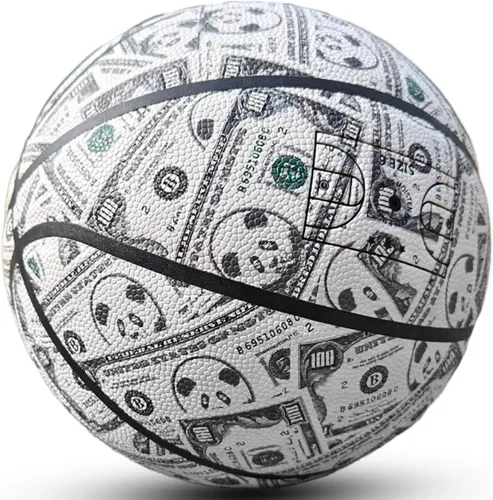 Vista 10 de Pelota de baloncesto de cuero PU JIUERYUN – Talla oficial 7 (29,5 pulgadas), Talla 6 (28,5 pulgadas), Talla 5 (27,5 pulgadas), pelota de cumpleaños