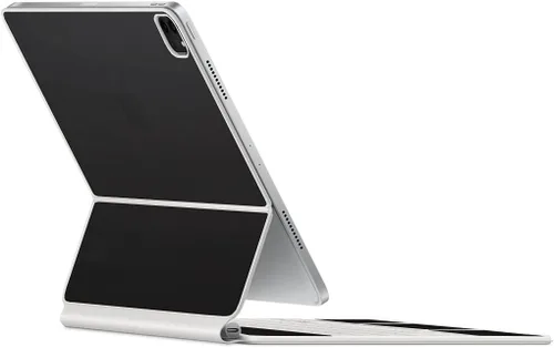 Vista 37 de SopiGuard Skin for 2021 Magic Keyboard Case 12.9 Precision - Adhesivo de vinilo de borde a borde superior, teclado y panel trasero (negro cepillado)