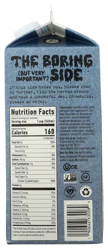 Vista 2 de Oatly Leche de Avena Entera, 64 Fl Oz A base de plantas hecha de avena, alternativa a la leche, vegano, sin OMG, sin gluten, kosher