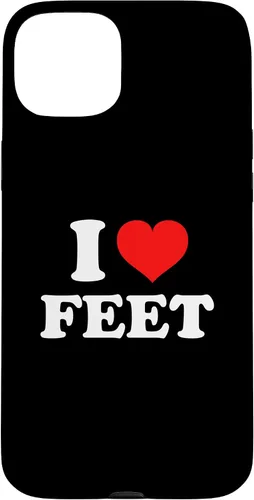 Vista 8 de Funda para iPhone 13 I Love Feet
