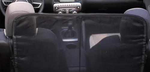 Vista 7 de Deflector de viento para automóviles convertibles - Detén el cabello loco y disfruta de la conducción.