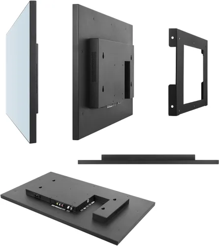Vista 4 de Soulaca 27 pulgadas Smart Mirror impermeable TV para baño Hotel LED Televisión webOS Control de voz ATSC DTV sintonizador WiFi Bluetooth SPA Hotel