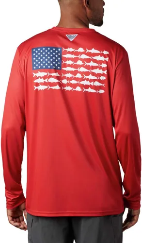 Vista 2 de Columbia Terminal Tackle PFG Global Compass LS para hombre