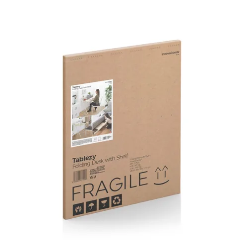 Vista 13 de Escritorio Plegable con Estante Tablezy InnovaGoods