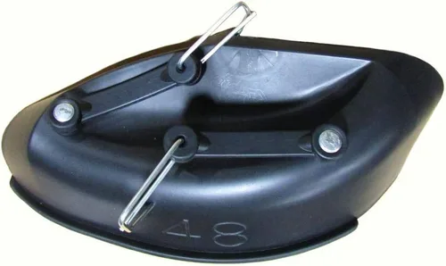 Vista 2 de Reliable Aftermarket Parts (1) Cubierta de mantillo para plataforma de cortacésped para modelos John Deere serie 100 que reemplaza a GY20417