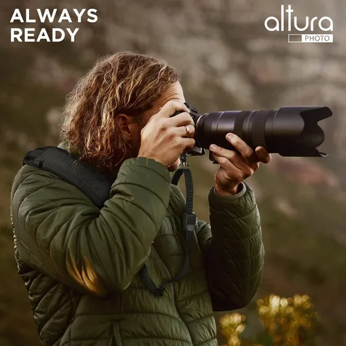 Vista 2 de Altura Photo Camera Strap with Quick Release & Safety Tether - Camera Strap for Photographers for Sony, Nikon, & Canon