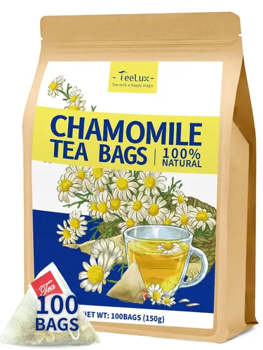 Vista 14 de TeeLux - Bolsas de té de cebada, sabor a nuez y tostado, sin cafeína, 0.07 oz x 50 bolsas Té de grano de cebada asada con aroma a nuez, sin