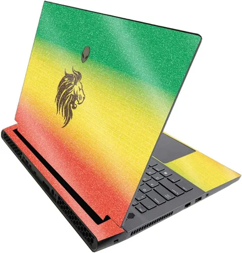 Vista 536 de MightySkins - Skin brillante con purpurina para Alienware M17 R3 (2020) y M17 R4 (2021) - Diversión de los años 90 Acabado duradero con purpurina