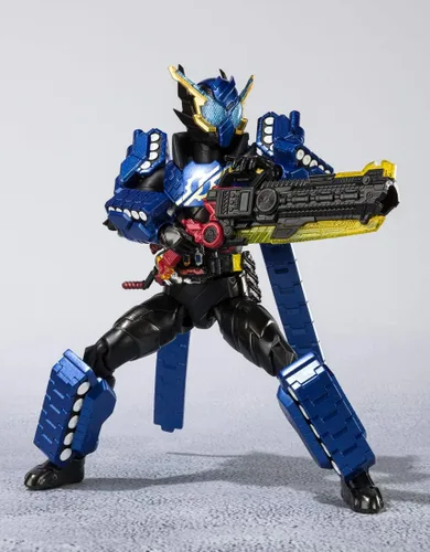 Vista 6 de Bandai Tamashii Nations S.H. Figuarts Kamen Rider Build Tank Tank Forma "Kamen Rider Build" Figura de acción
