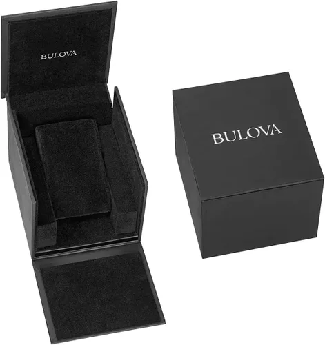 Vista 4 de Bulova Ladies' Crystal Phantom 3-Hand, Small Second Hand Quartz Watch, Mother-of-Pearl Dial
