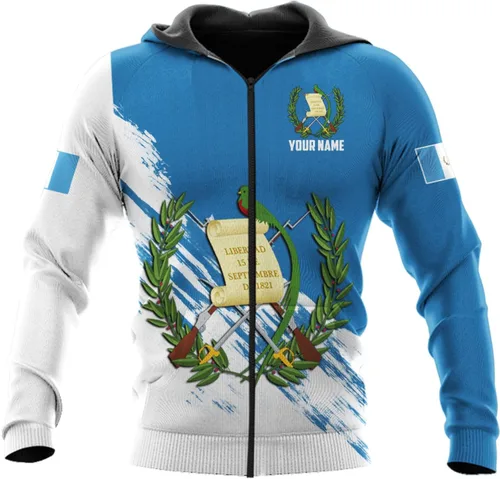 Vista 6 de Tinoshop Sudadera con capucha Guatemala, Jersey Guatemala, Guatemala Prides Hoodie, Camisolas De Guatemala Para Hombres
