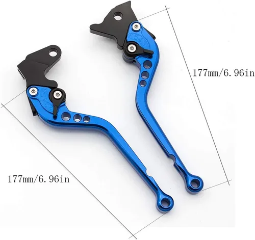Vista 6 de Palancas de freno de embrague CNC para Banshee 350 YFZ350 95-08, Wolverine 350 Warrior YFM350 02-04, YFM 700 660 Raptor 01-06, YFS200 Blaster 03-07
