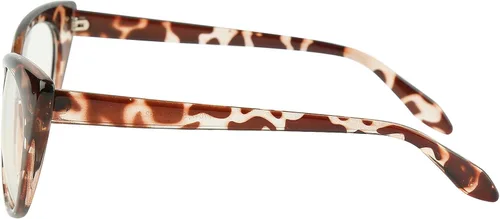 Vista 3 de Beison Vintage Cateye Gafas Ópticas Marco Liso Gafas Lente Transparente