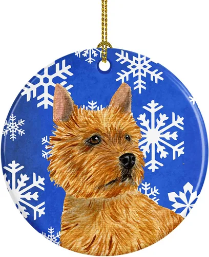 Vista 69 de Caroline's Treasures Cavalier Spaniel - Adorno de cerámica para colgar en el árbol de Navidad, para el hogar, Navidad, fiestas, regalo, 3 pulgadas