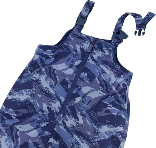 Vista 4 de OshKosh B'Gosh Conjunto de chaqueta de esquí y peto de nieve para niños Azul